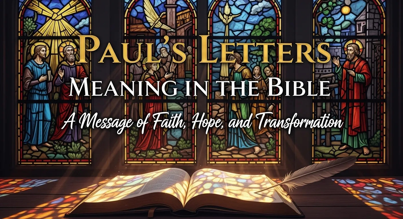 Paul’s Letters Meaning in the Bible