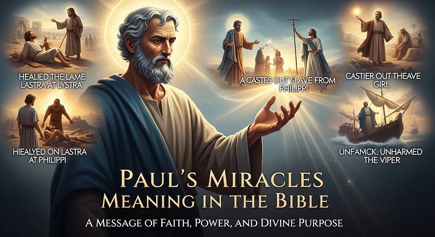 Paul’s Miracles Meaning in the Bible