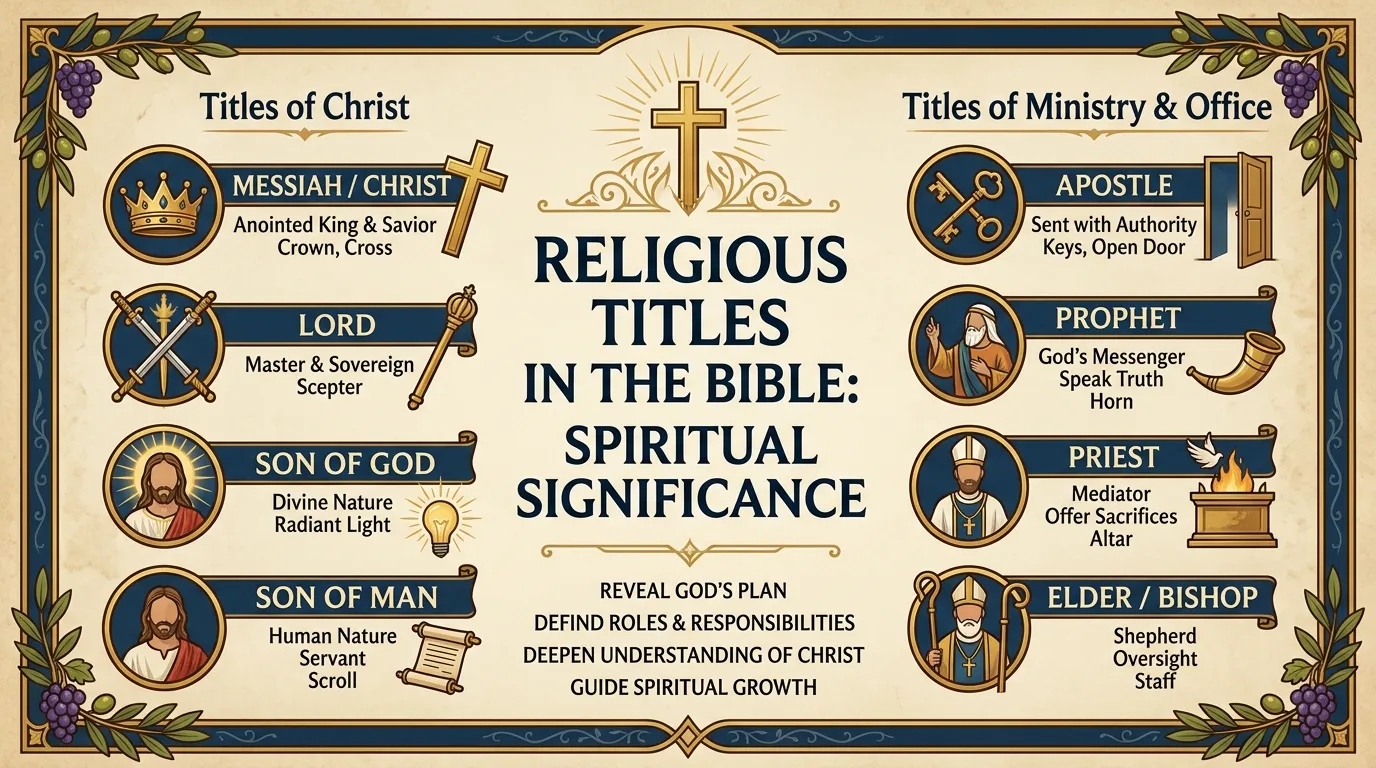 Religious Titles Meaning in the Bible