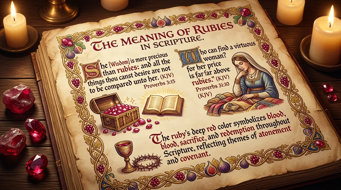 Rubies Meaning in the Bible