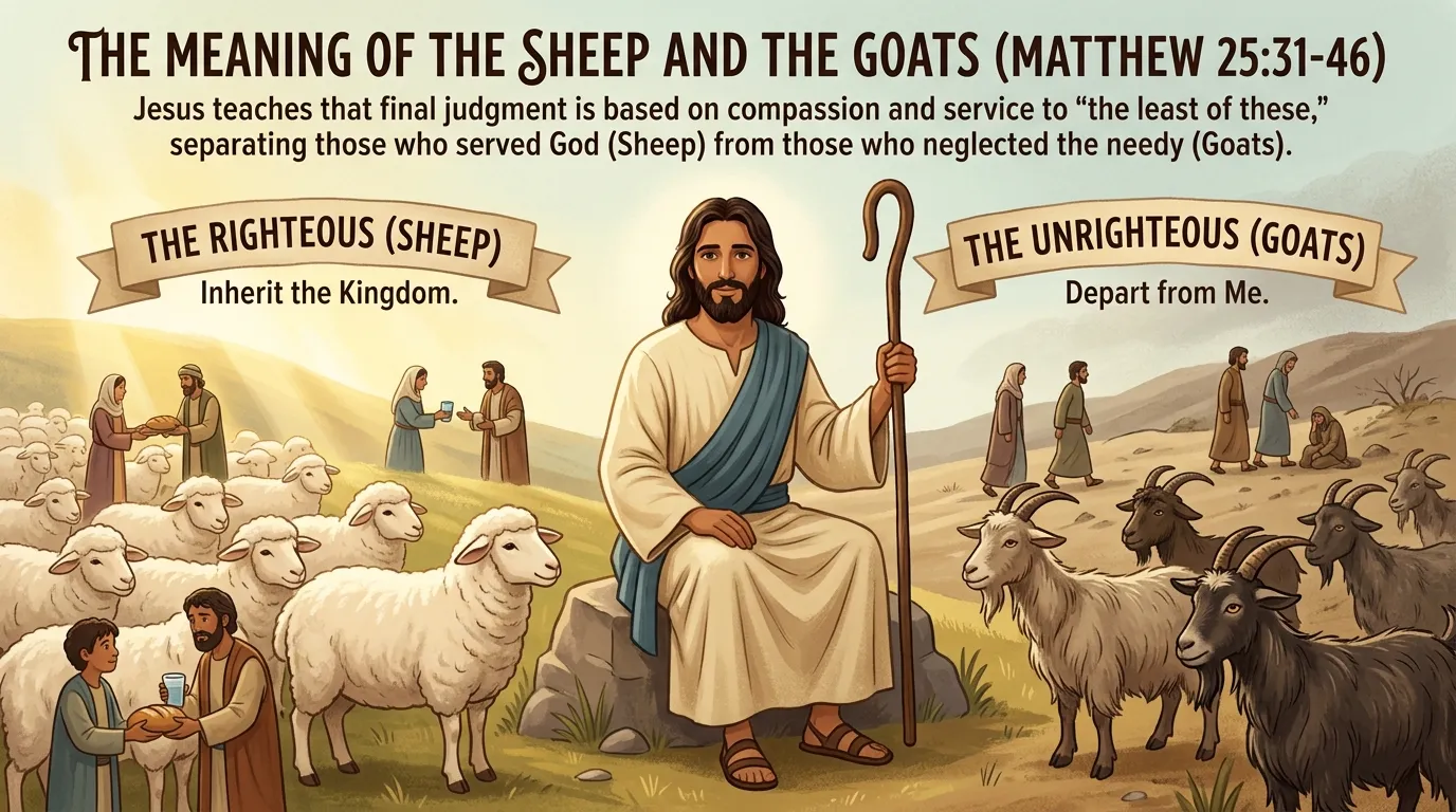 Sheep and Goats Meaning in the Bible