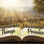 Two Immutable Things Meaning in the Bible
