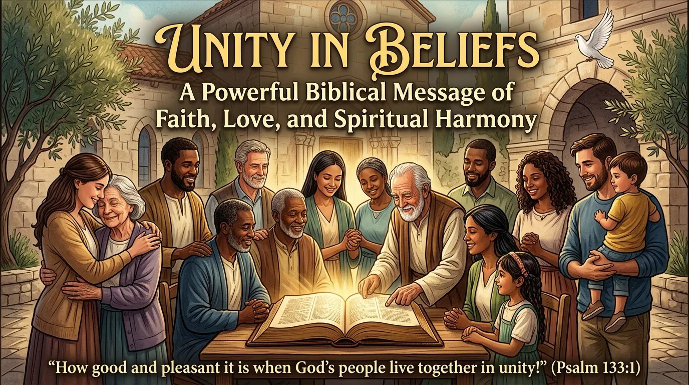 Unity in Beliefs Meaning in the Bible