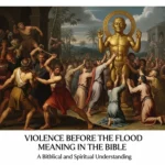 Violence Before the Flood Meaning in the Bible