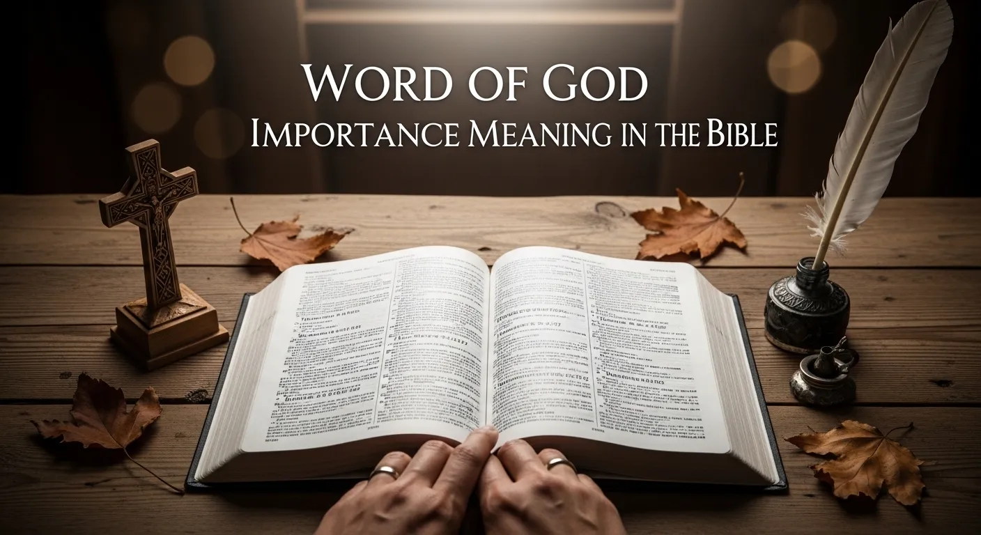 Word of God Importance Meaning in the Bible