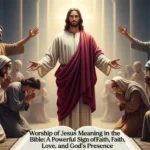 Worship of Jesus Meaning in the Bible