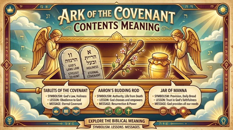 Ark of the Covenant Contents Meaning in the Bible