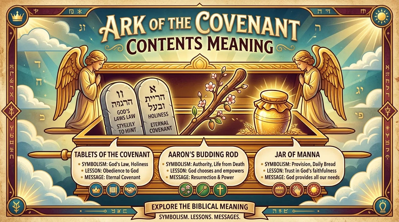 Ark of the Covenant Contents Meaning in the Bible