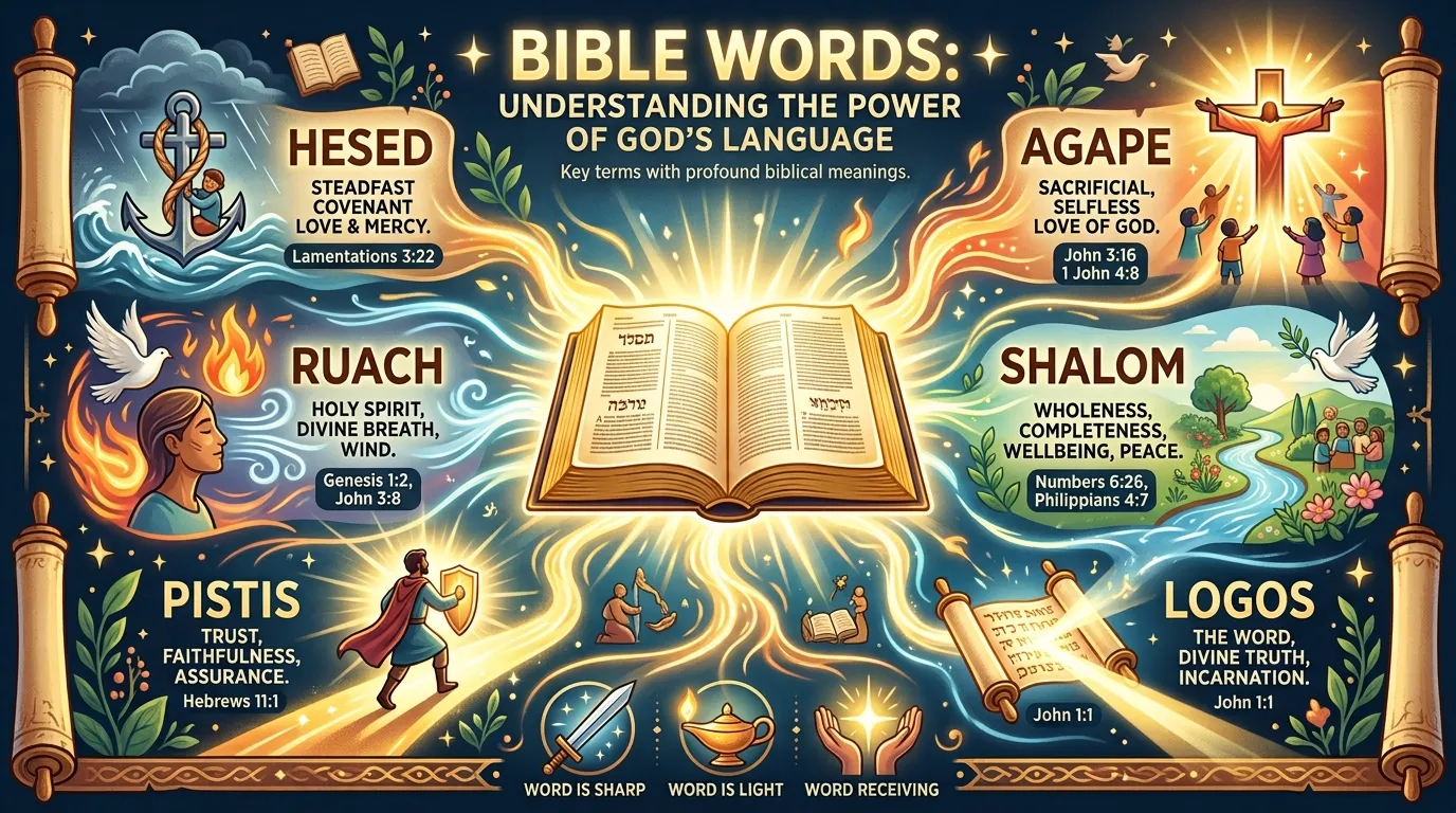 Bible Words Meaning in the Bible