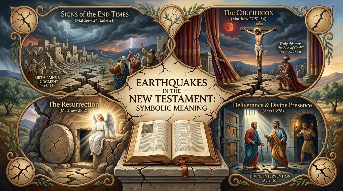 Earthquakes in the New Testament Meaning in the Bible