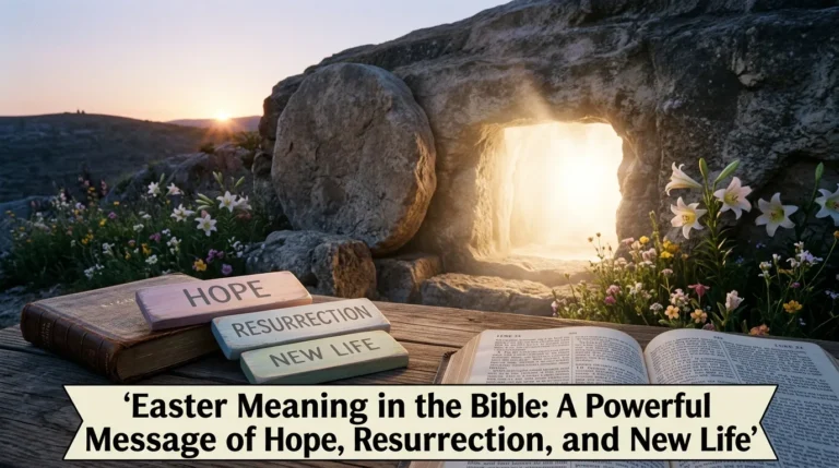 Easter Meaning in the Bible