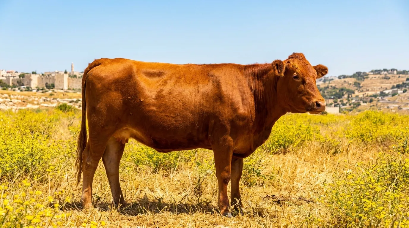 Red Heifer Meaning in the Bible