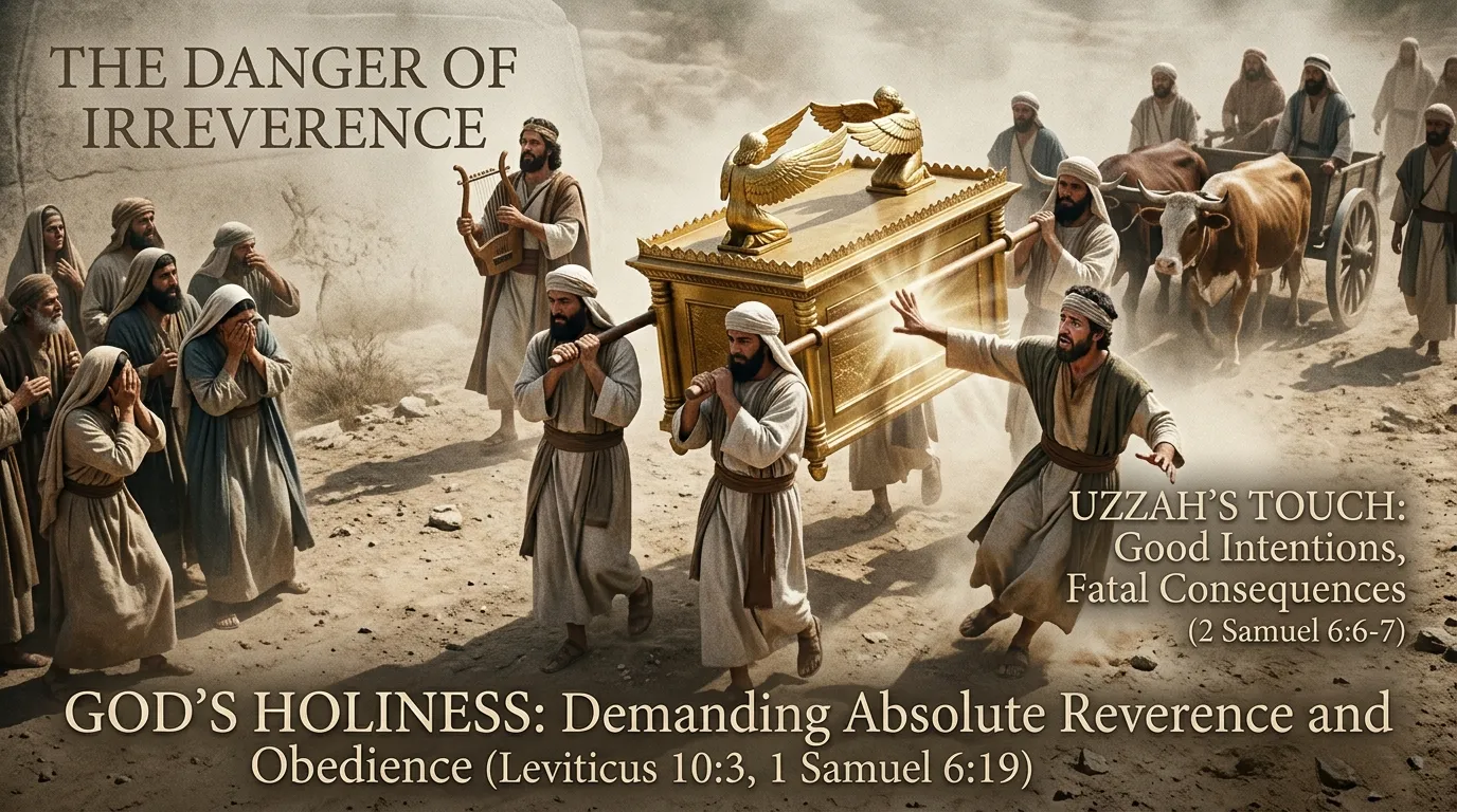 Touching Ark of the Covenant Meaning in the Bible