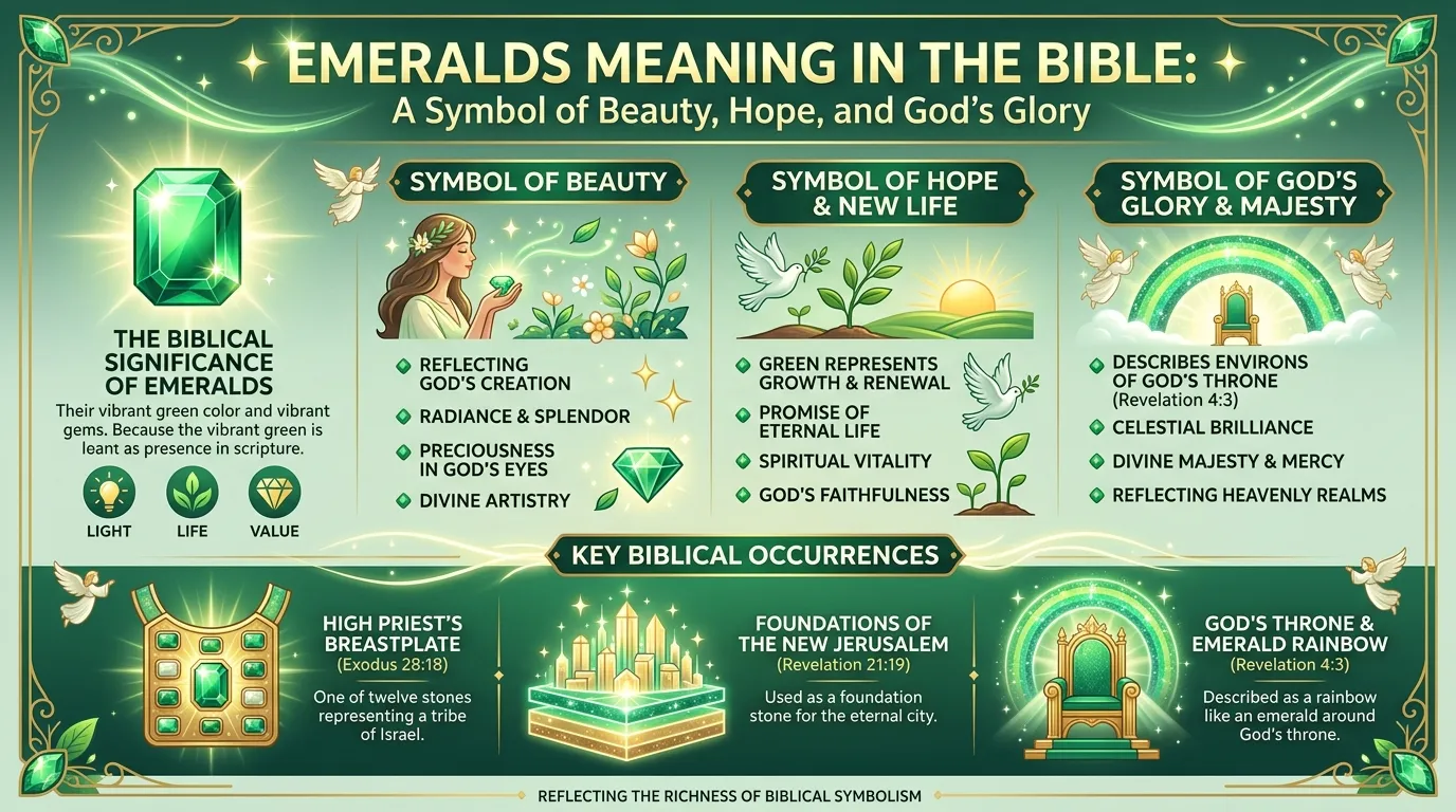 Emeralds Meaning in the Bible: A Symbol of Beauty