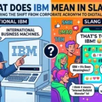 IBM Meaning Slang