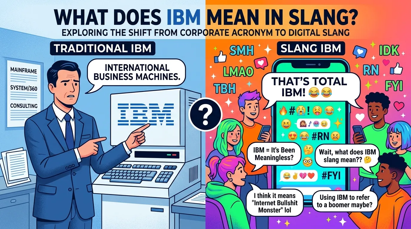 IBM Meaning Slang