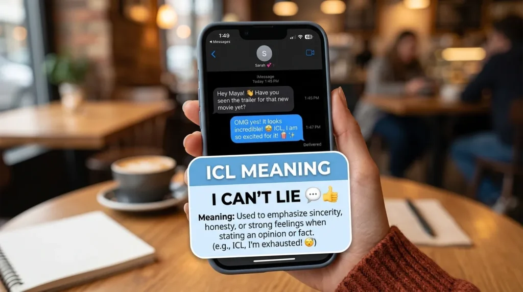 ICL Meaning in Text Messages