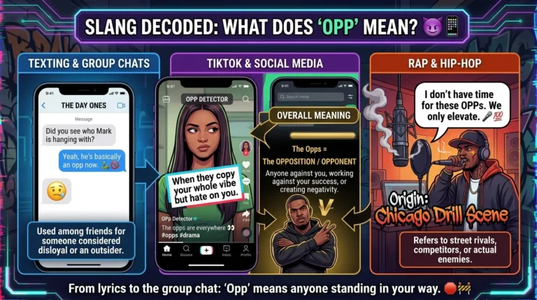 Opp Meaning Slang