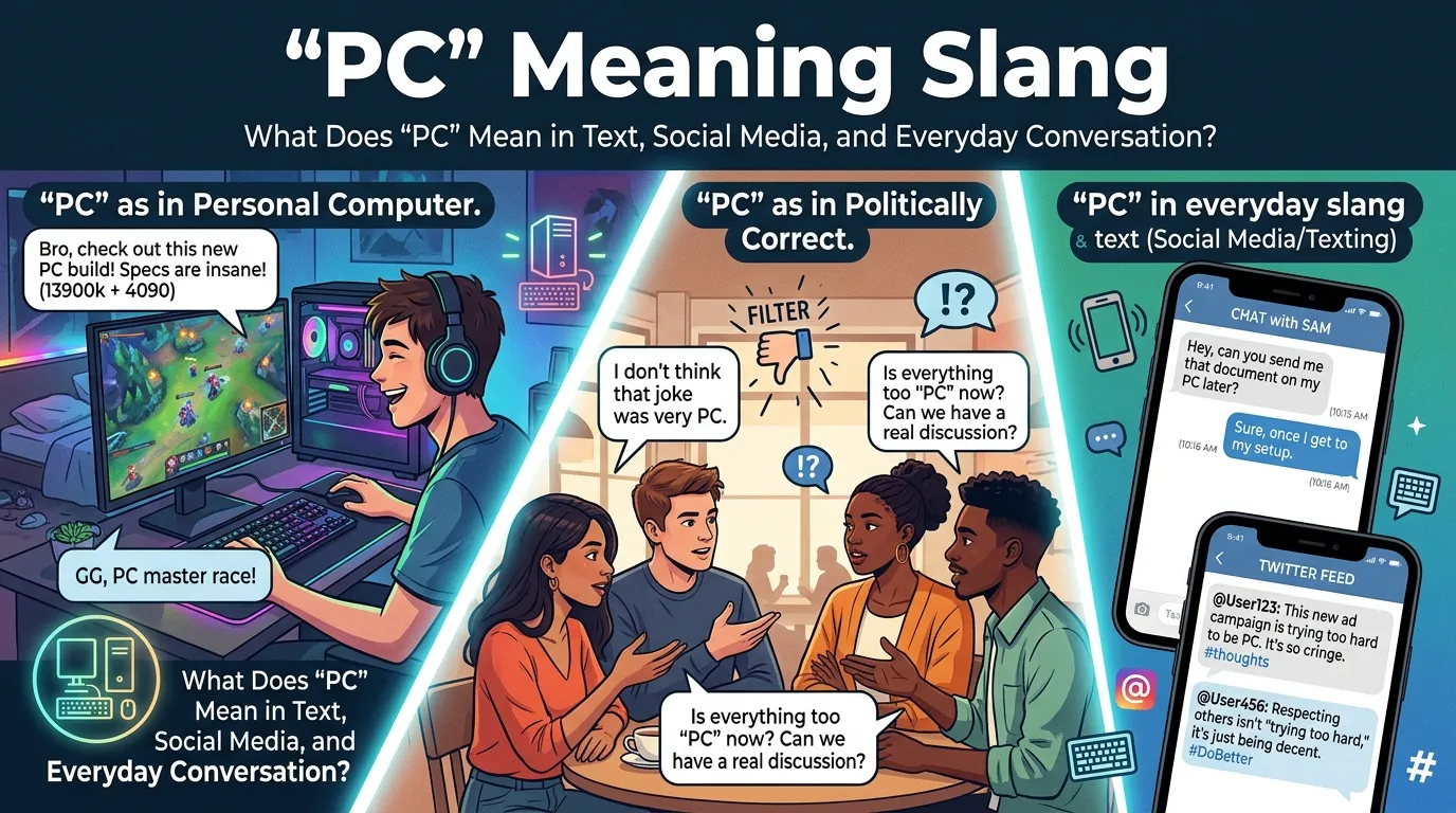 PC Meaning Slang