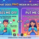 PMO Meaning Slang