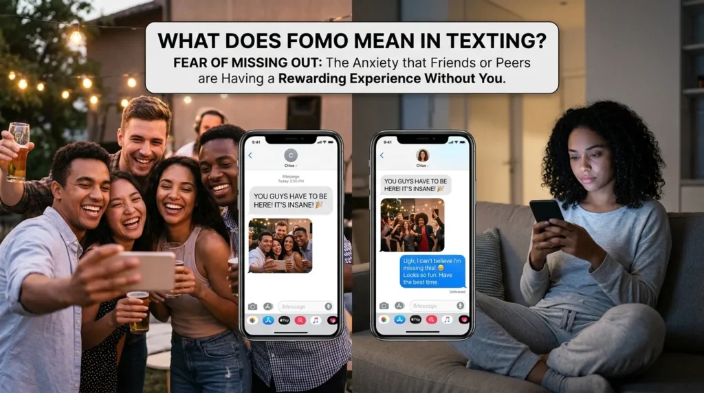 What Does FOMO Mean in Texting?