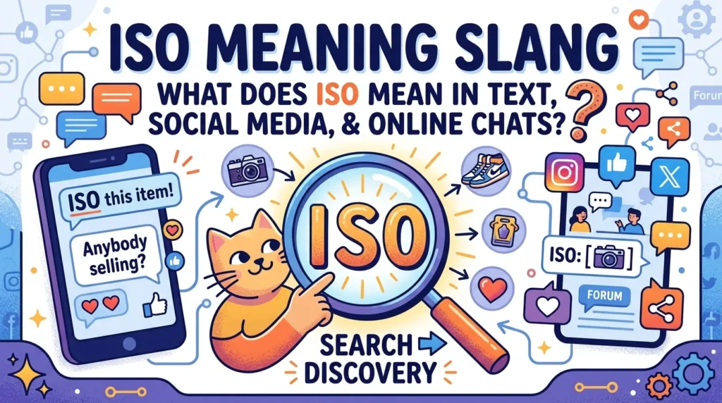What Does ISO Mean in Slang?