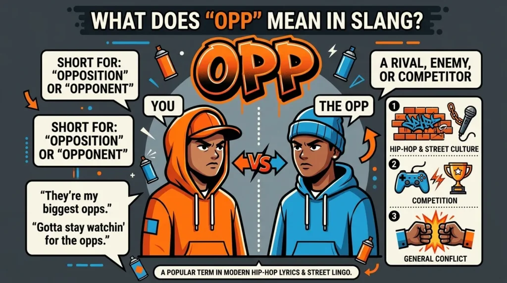 What Does Opp Mean in Slang?